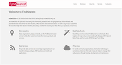 Desktop Screenshot of findnearest.com